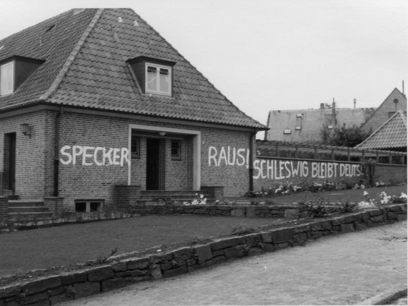 Antidanske graffitis i Sydslesvig