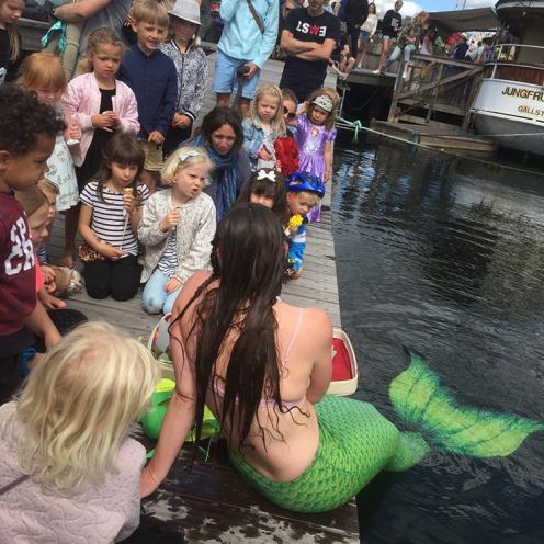 Børneteater med havfruen Havdis